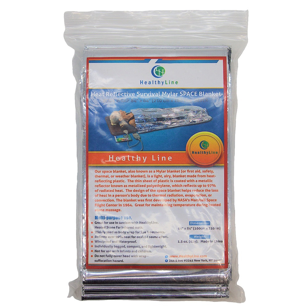 Mylar Thermal Space Blanket | FIR Sauna Wrap