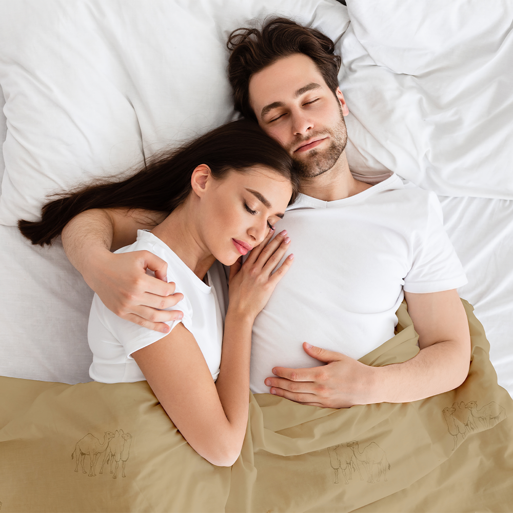 Natural Camel Hair Winter Comforter