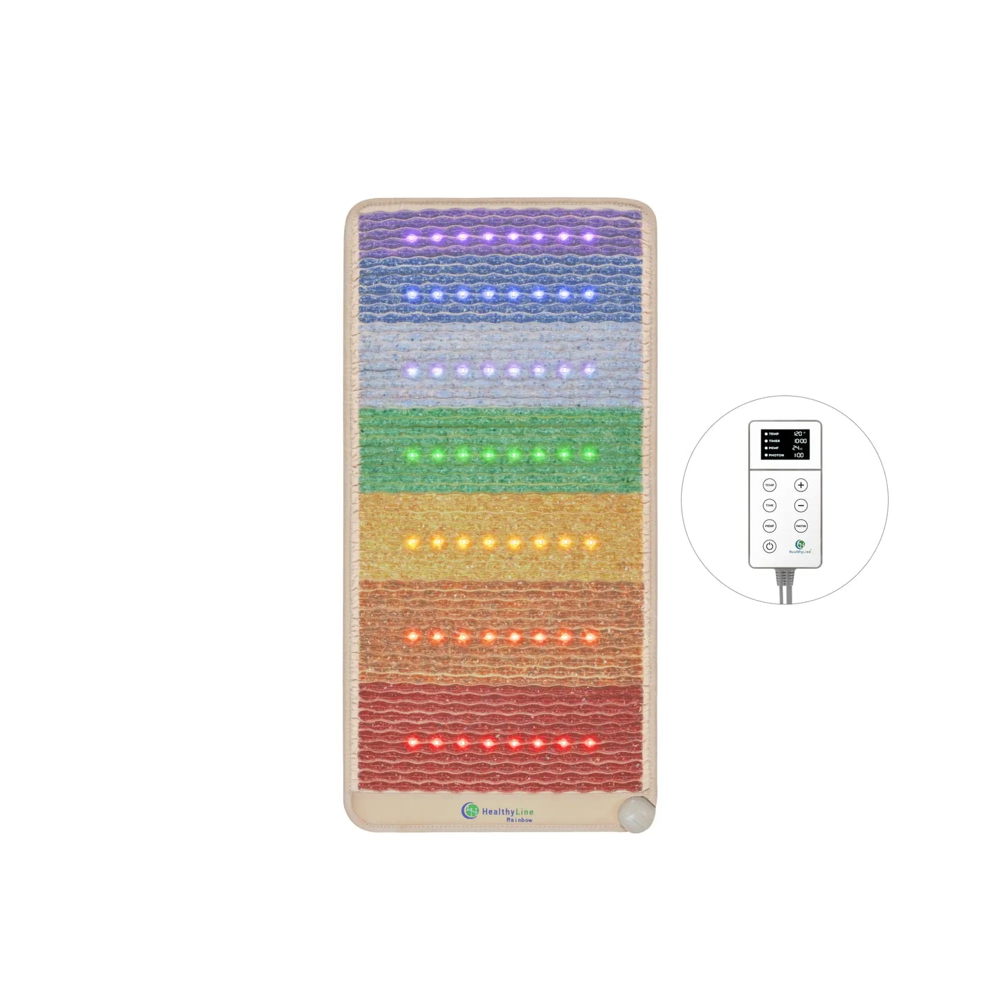[Variant] The Rainbow Chakra Series / Rainbow Mat™ 50" x 24" 3rd edition