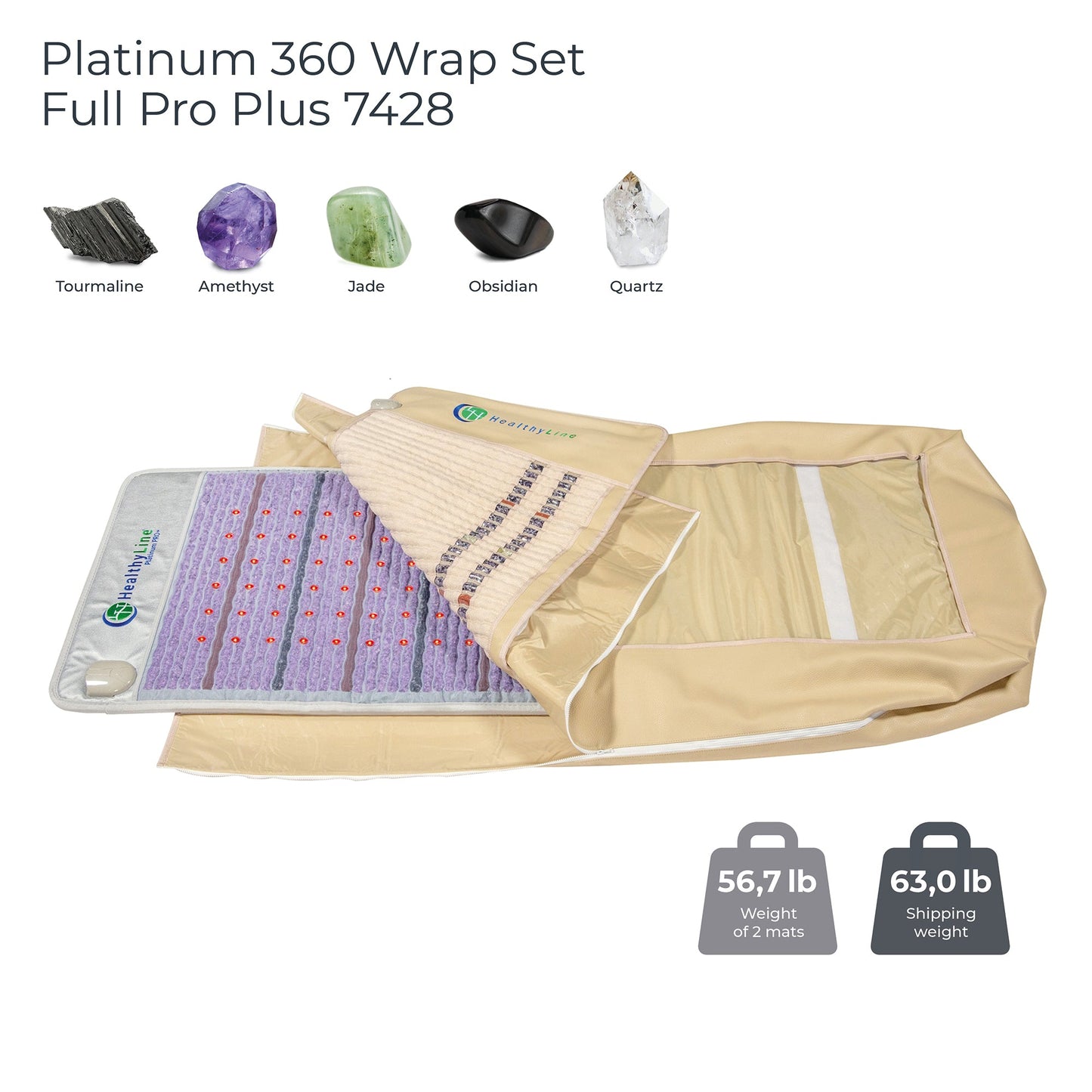 [Variant] The Platinum Series Wrap / Platinum Pro PLUS 360 Wrap Set 74” x 28”