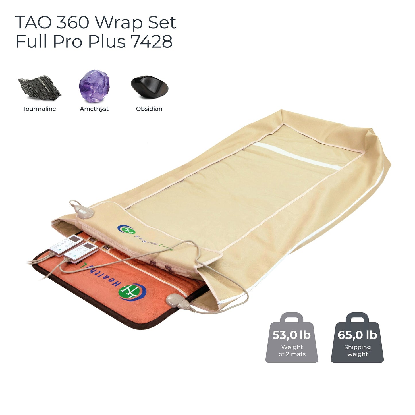 [Variant] The TAO Wrap / TAO 360 Wrap Set 72” x 24” (Brown Leather)