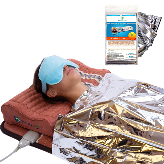 Mylar Thermal Space Blanket |  FIR Sauna Wrap
