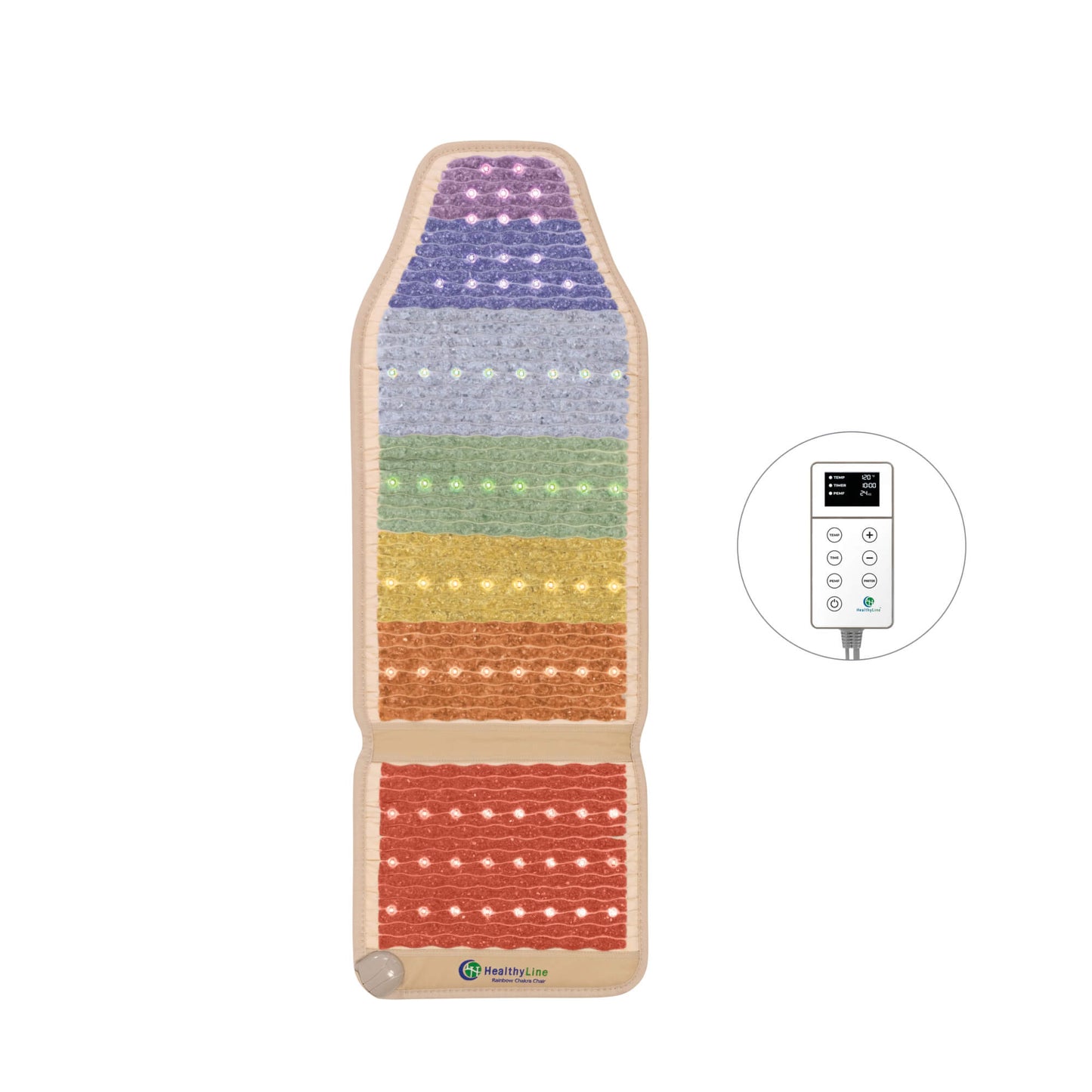[Variant] The Rainbow Chakra Series / Rainbow Mat™ 74" x 28" 3rd edition