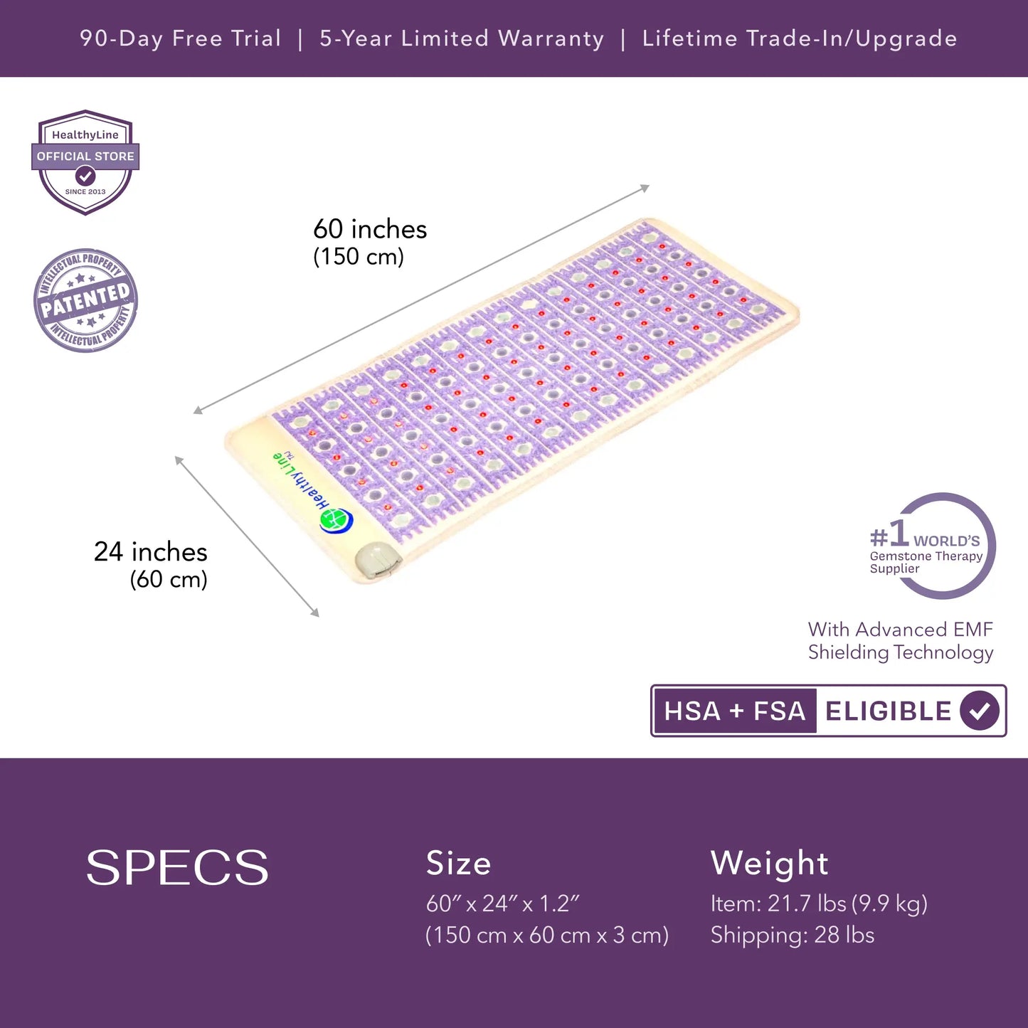 [Variant] The TAJ Series / TAJ Mat™ 60” x 24”